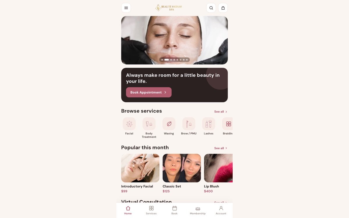 Beauté Fatale Spa
